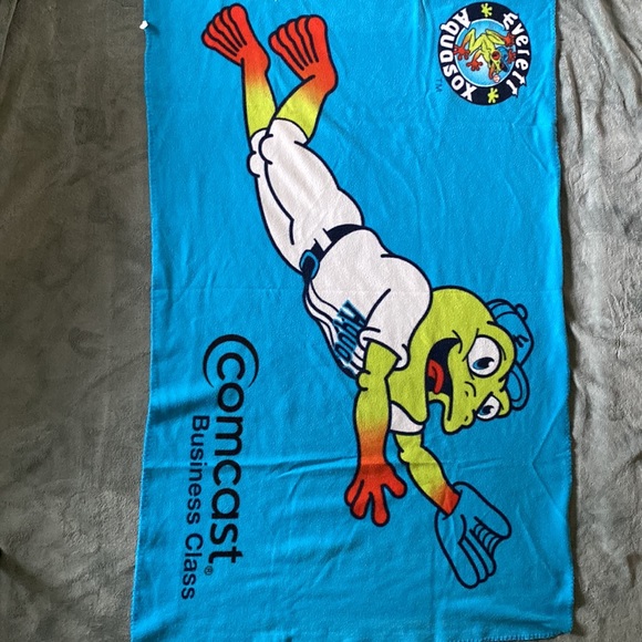 Everett Aquasox Fleece Blanket/Throw - Picture 3 of 5